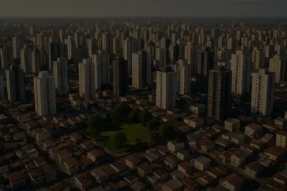 Vista da região de Zona Norte