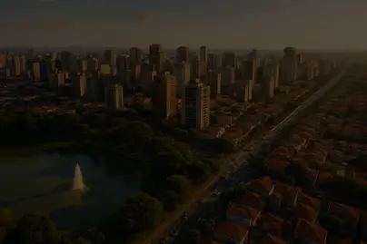 Vista da região de Zona Sul